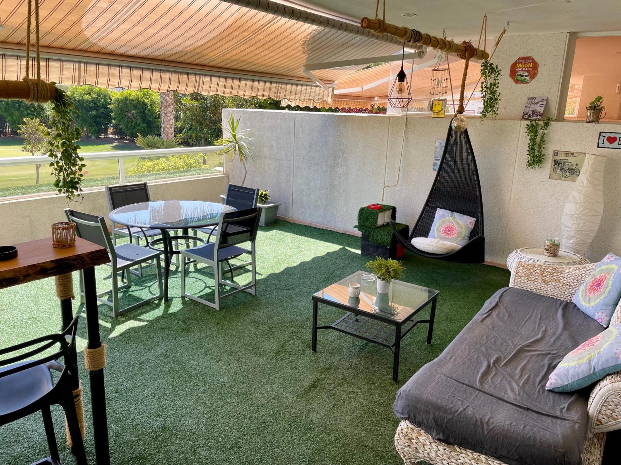 شقة Large Relaxed Terrace, Golf Views لقنت المظهر الخارجي الصورة